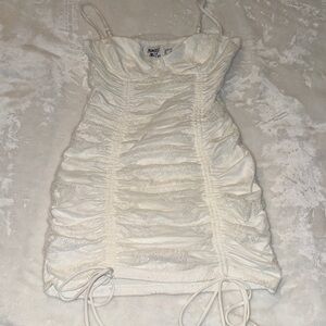 Princess Polly Ivory Lace Mini Dress